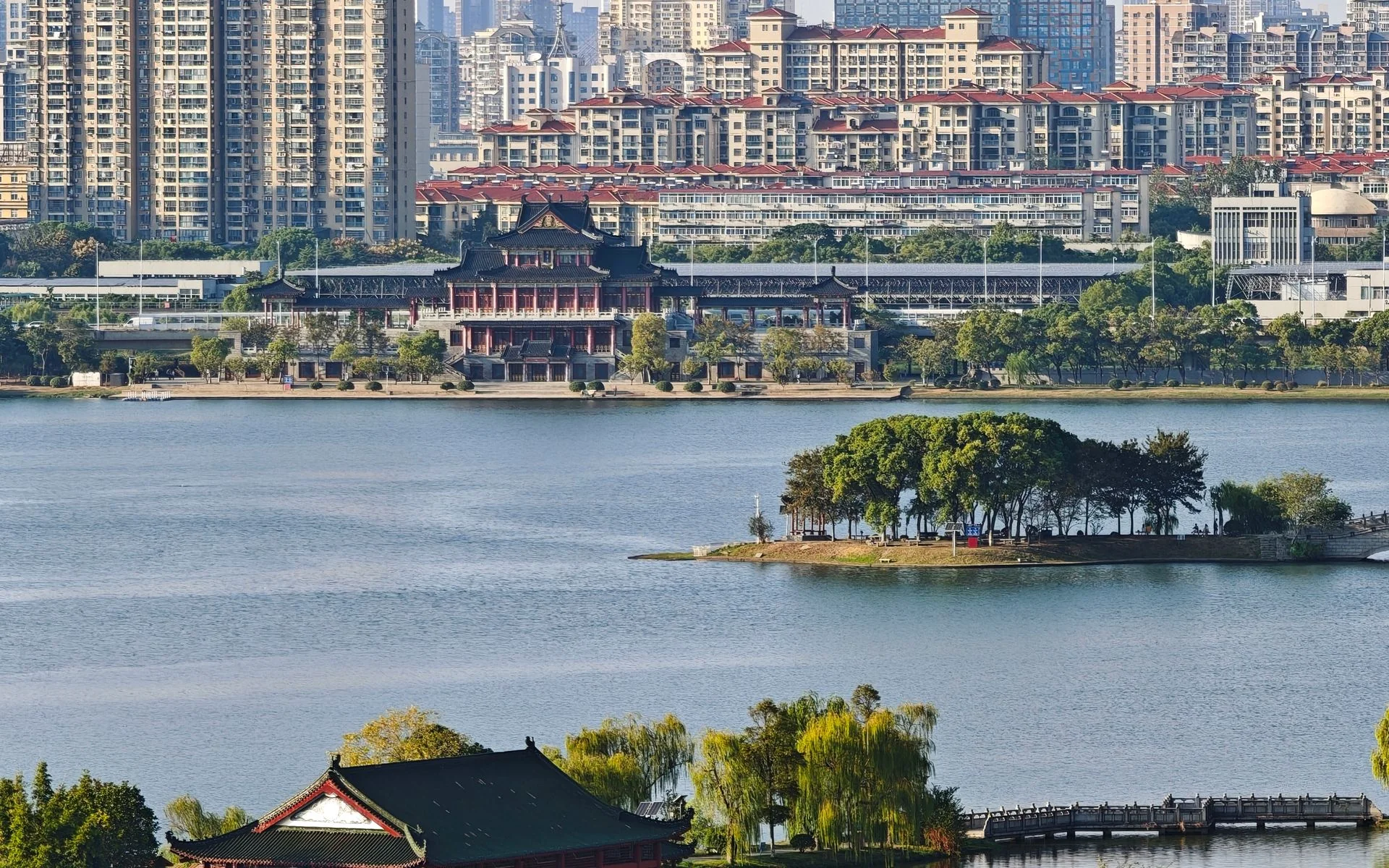 Wuhan skyline